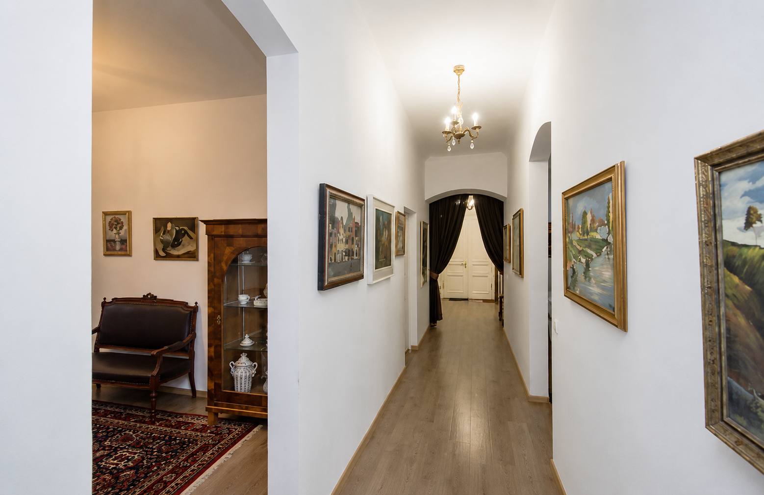 Two Apartments — One Address architectural detail