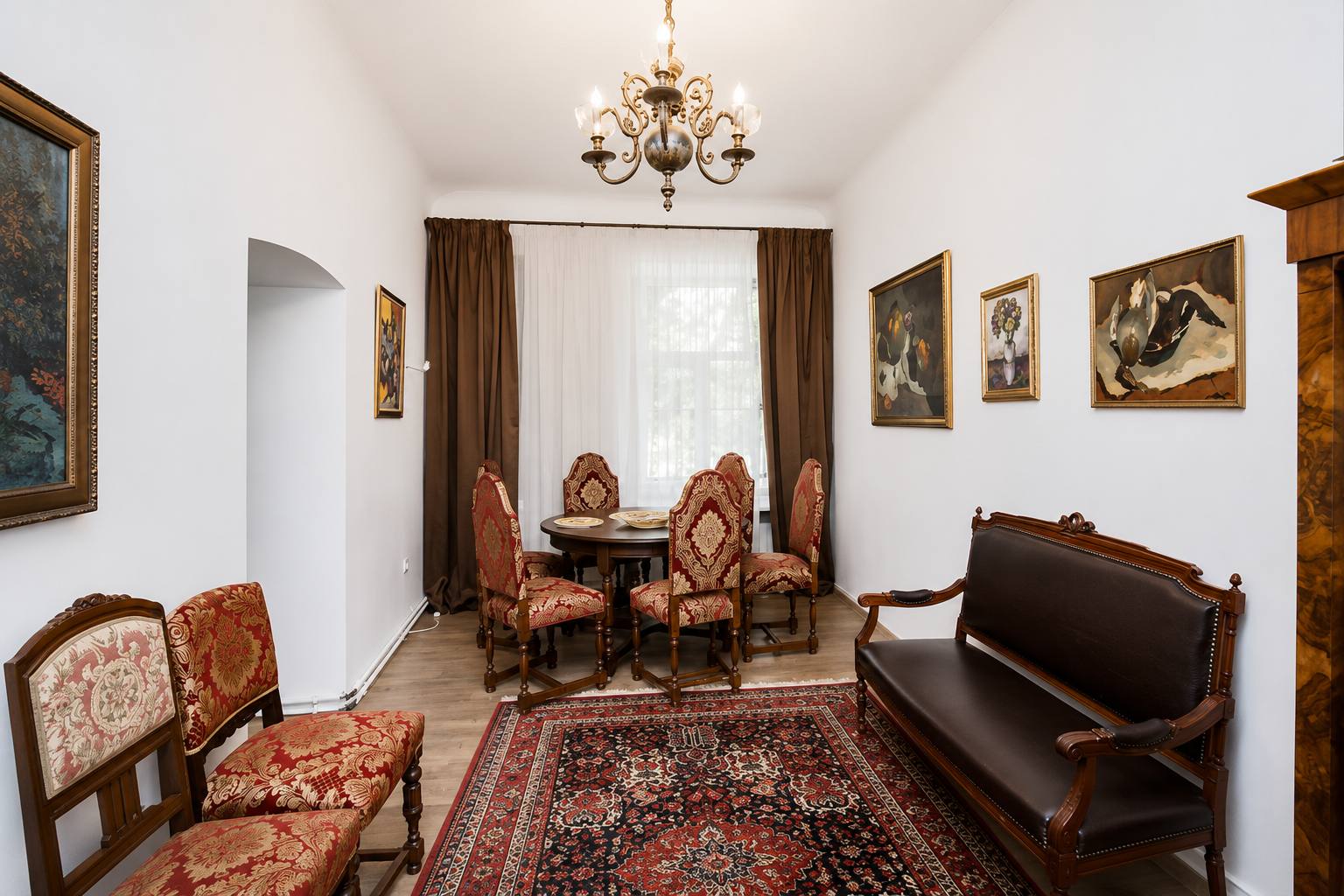 Two Apartments — One Address upper representative space