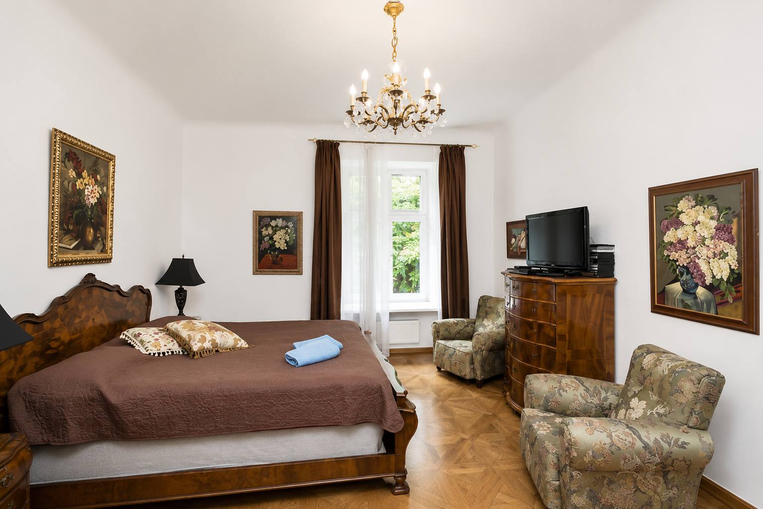 Two Apartments — One Address residential floor interior