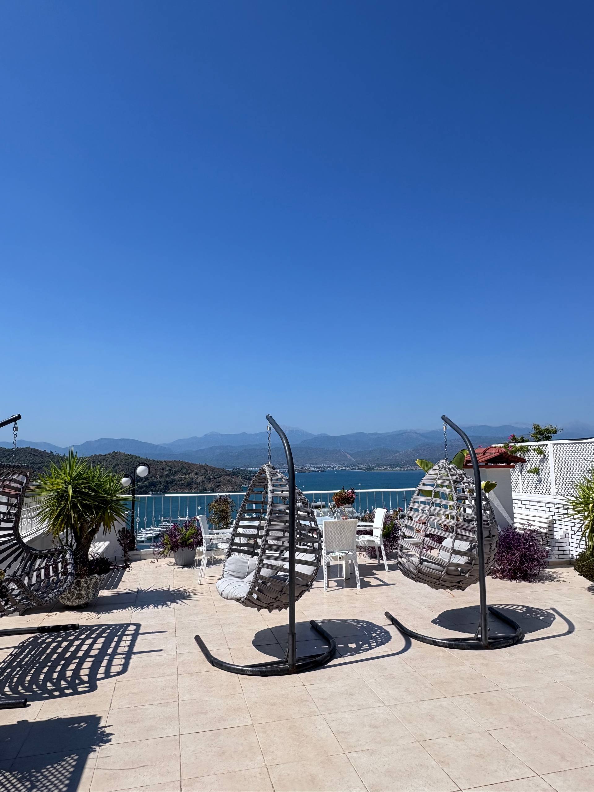 Fethiye residence panoramic terrace